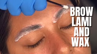 BROW LAMINATION STEP BY STEP [upl. by Orestes666]