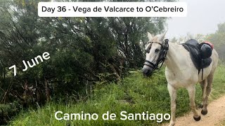 ❤️Beautiful Quaint Village❤️  Day 36  Vega de Valcarce to O’Cebreiro [upl. by Anoo]