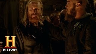 Vikings Episode Recap quotUnforgivenquot Season 2 Episode 6  History [upl. by Anilatsyrc202]