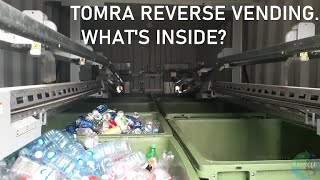 inside a Reverse Vending machine Tomra return and earn [upl. by Ophelia]