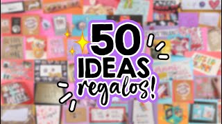 50 IDEAS de REGALOS fáciles y originales Recopilación 💕 Especial de San Valentín14 de febrero [upl. by Enirroc128]