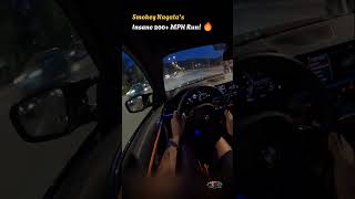 Smokey Nagatas Insane 200  MPH Run 🔥quot bmw dodgecars carlovers facts automobile [upl. by Aicnorev]