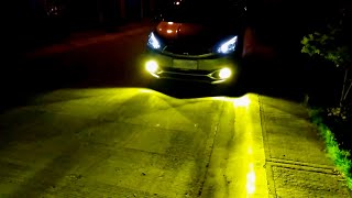 Novsight N19 3000k Mirage Hatch Fog Light Installation  Review Tagalog [upl. by Atteuqahs104]