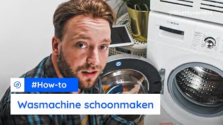 Wasmachine stinkt De Wasmachine schoonmaken rubber filter en lade  BlueMovement [upl. by Eidahs]