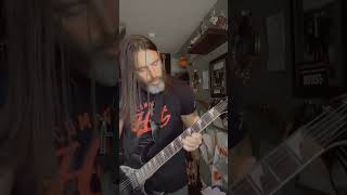 ⚠️HANGAR 18 MEGADETH  INTRO  PINCH HARMONICS  COVER  Dave Mustaine [upl. by Lanie]