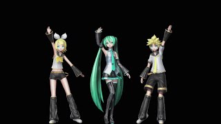 【MMD】Shake it  Hatsune Miku  Len amp Rin  Hologram Ready [upl. by Baruch]