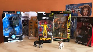 Unboxing action figures Dogs Darth Nihilus Drowned Fortnite and Firestar [upl. by Abibah799]