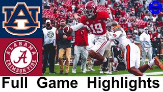 1 Alabama vs 22 Auburn Highlights  2020 Iron Bowl  2020 College Football Highlights [upl. by Leina]