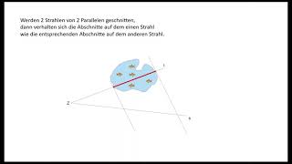 1 Strahlensatz  eine Anwendung aus dem Alltag [upl. by Yllime586]