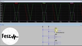 LTspice tutorial  Digital circuits and logic gates [upl. by Airbas]