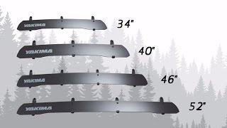 Yakima WindShield universal roof rack wind deflector fairing [upl. by Eiznekam913]