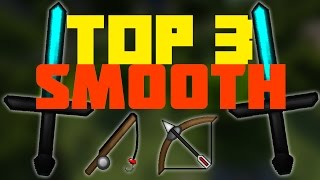 TOP 3 SUPER SMOOTH MINECRAFT PVP TEXTURE PACK YOU WONT BELIEVE HOW FAST NUMBER 1 IS [upl. by Ielerol]