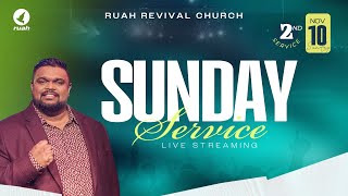 🔴LIVE  SUNDAY SERVICE  2nd SERVICE  10 NOVEMBER 2024 tamilchristiansongs sundayservice [upl. by Paddy393]