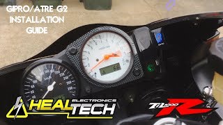 HealTech GIPROATRE G2 Install  Initial SetUp  Suzuki TL1000R [upl. by Ratha445]