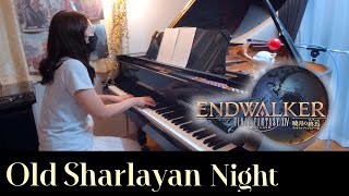 FINAL FANTASY XIV  Old Sharlayan night theme BGM  FFXIV music Piano Cover [upl. by Bobinette]