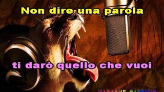 Dik Dik Senza luce Karaoke [upl. by Ellerrad]