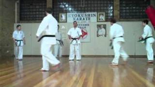 Kyokushin Japanese demo [upl. by Yelsnik]