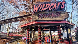 Wildcats Revenge at Hersheypark Candylane season [upl. by Mahseh]