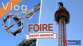 Vlog à la foire Saint Romain de Rouen  Edition 2023 [upl. by Cherian108]