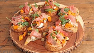 Fall Bruschetta Recipe  Episode 1205 [upl. by Arahsat438]