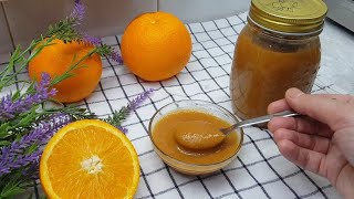 Healthy orange jam recipesweet without sugar [upl. by Nawd715]