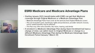 ESRD and Medicare Enrollment Options  Vicki Buchholz  SHIP Welcome to Medicare [upl. by Perrine]