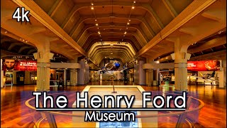 【4k】The Henry Ford Museum Virtual Tour Detroit MI USA 1 Hour  4k 60 UHD [upl. by Yenaj]