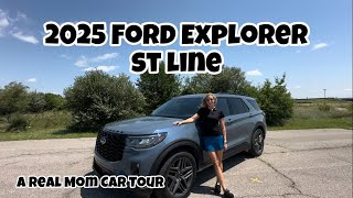 Real Mom Car Tour 2025 Ford Explorer ST Line [upl. by Aed40]