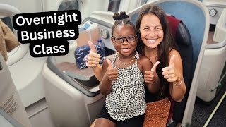 Overnight Business Class Flight FOR FREE [upl. by Paulsen403]