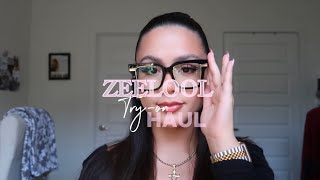 ZEELOOL Glasses Tryon Haul  Review [upl. by Carrol]