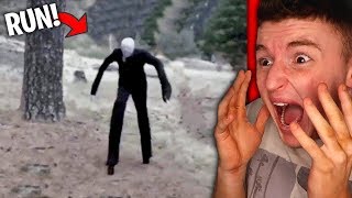 SLENDERMAN Spotted In Real Life HELP [upl. by Arrahs]