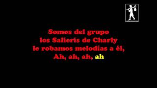 LEÓN GIECO  Los Salieris de Charly Karaoke Sergio Productions [upl. by Masterson]