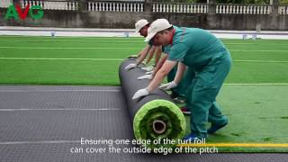 Construction Guide for Artificial GrassALL VICTORY GRASS [upl. by Retswerb]