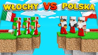 WIELKI POJEDYNEK POLSKA vs WŁOCHY na BED WARS [upl. by Imray]