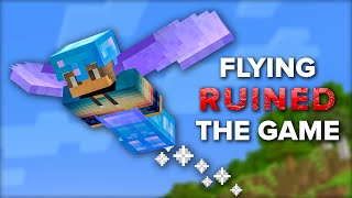 How Elytra Almost Ruined Minecraft [upl. by Ladnyk]