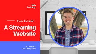 How To Build A Streaming Website in Wix  Wix Training Tutorial [upl. by Suh]