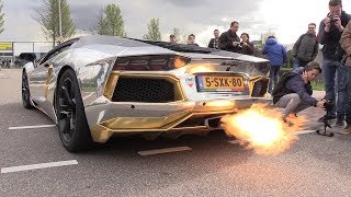 The BEST LAMBORGHINI AVENTADOR V12 Engine SOUNDS Ever [upl. by Onaicilef]