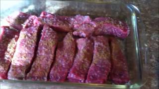 Making Biltong  Delicious cured meat [upl. by Barny55]