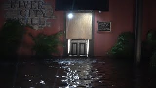 Extreme Storm Surge in Punta Gorda Florida from Hurricane Milton [upl. by Boeke]