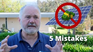 5 Mistakes to Avoid When Buying Solar Panels [upl. by Cherish]