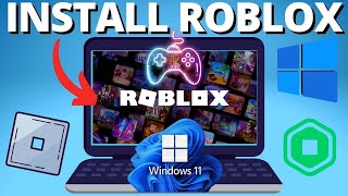 How to Download Roblox on Laptop amp PC  Install Roblox on Windows Computer Windows 1110 [upl. by Patrizio]