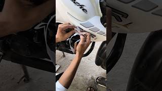 Apache RTR modified full installation sticker kit viralvideo [upl. by Mickey]