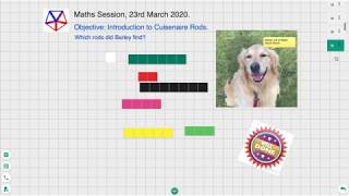 Lesson 1 Introduction to Cuisenaire rods [upl. by Ermine]