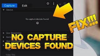 How to Fix quotNo Capture Devices Foundquot FiX 2021 ELGATO HD60 [upl. by Auoy]