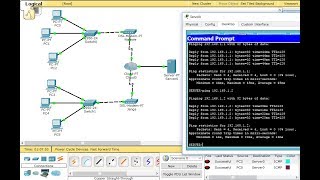 Cisco Packet Tracer Tutorial Part 01  Switch amp end device connection [upl. by Ainotna426]