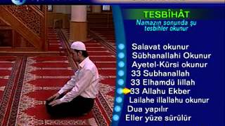 Namaz Tesbihatı Nasıl Olur [upl. by Eitsyrhc]