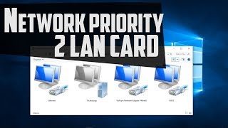 How to Change Network Priority in Windows For 2 Lan Card [upl. by Gill425]