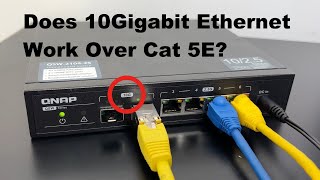 Can you run 10Gbit Ethernet over Cat5e [upl. by Wehttan611]