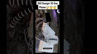 if phone is connected with 100 chargers  shorts  shortvideo  viralvideo [upl. by Katherine]