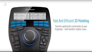 3Dconnexion SpaceMouse Enterprise  Fast and Efficient 3D Modeling [upl. by Ayle]